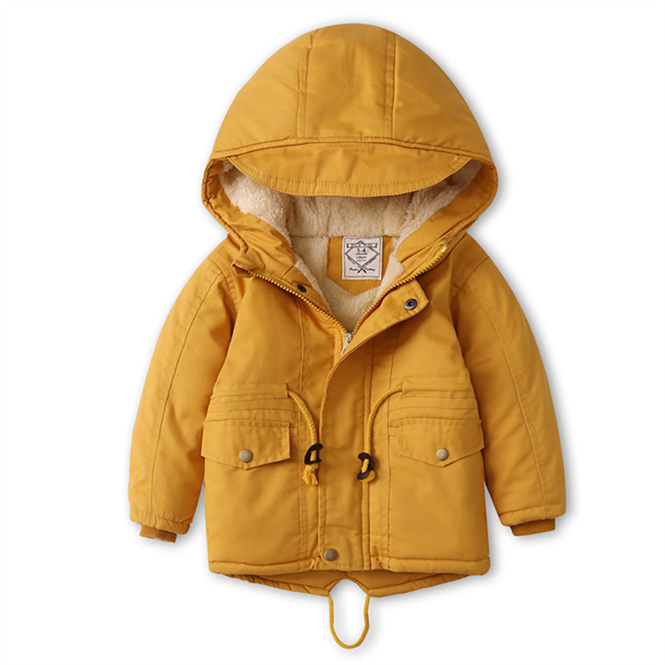 Manteau Hiver Enfant Doublure Polaire