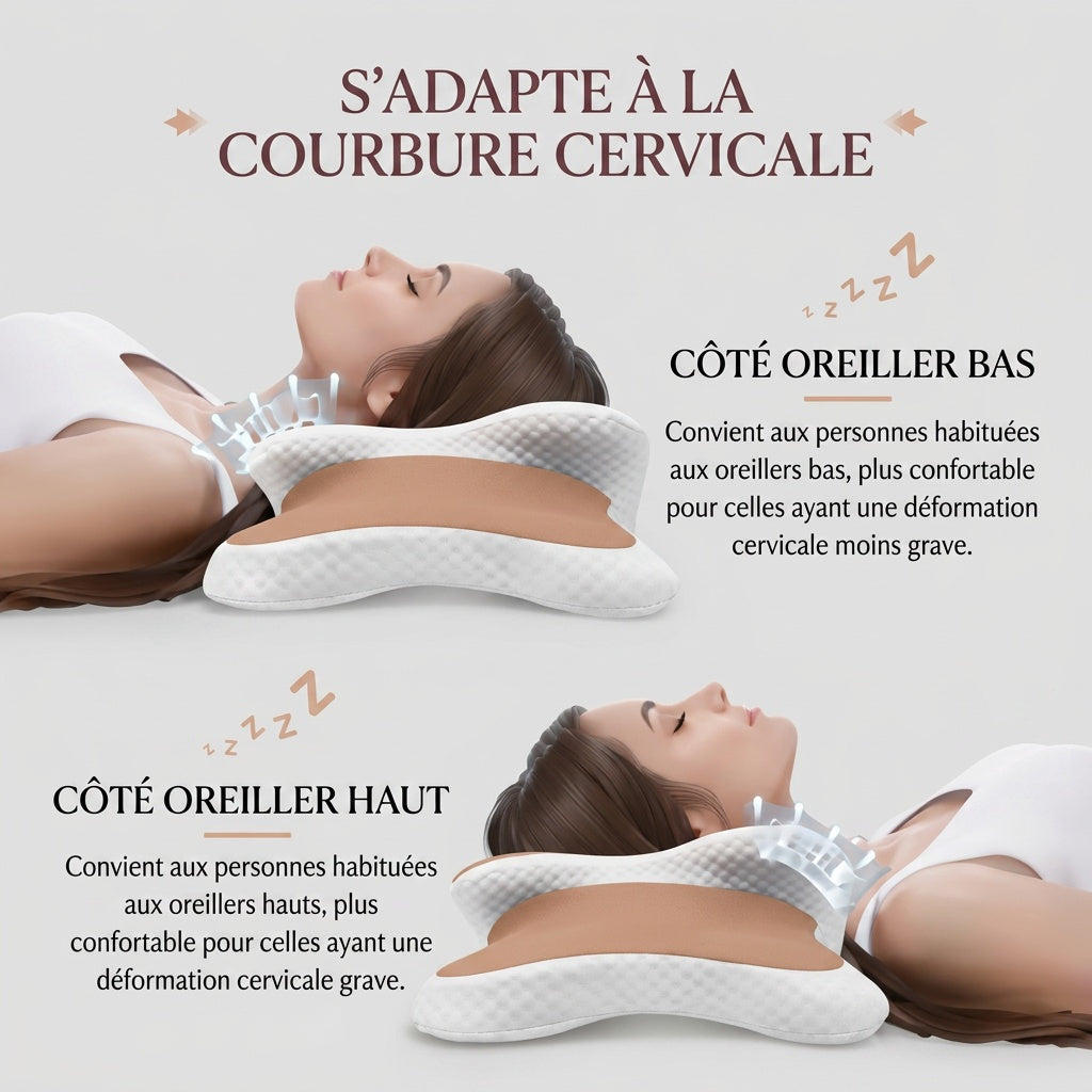 Oreiller Airyon double hauteur
