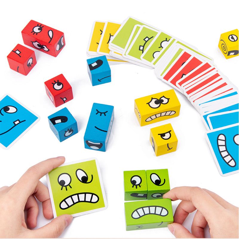 Cubes de Construction avec Changement d’Expression / RubiksVitesse