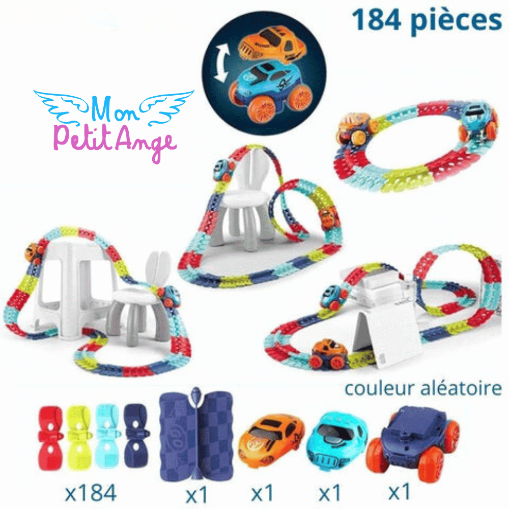 Circuit de voiture magnétique et Flexible speciale Looping- Circuit MagFlex Looping
