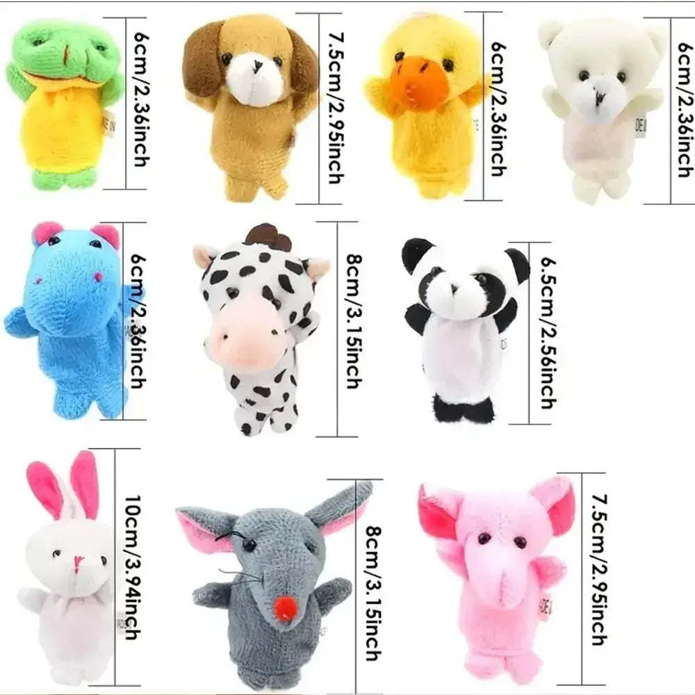 10 Marionnettes poupées à doigts