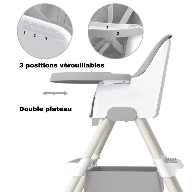Chaise haute bébé évolutive | CoconChair