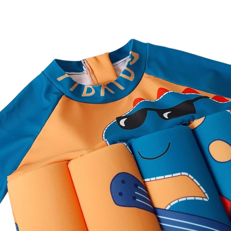 Maillot de bain bouée bébé - Dinosaure