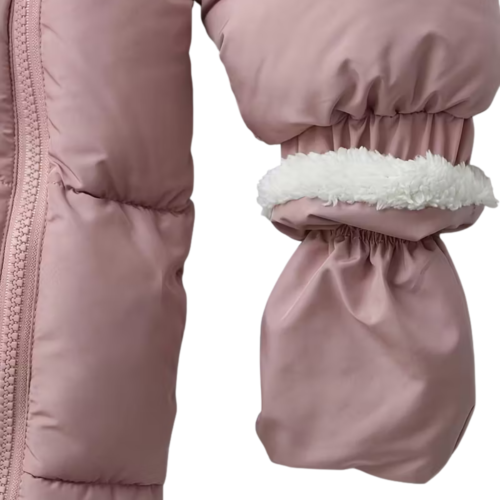 Combi-Pilote Bébé Hiver Ultra Chaude – avec Moufles, Chaussons et Chapka