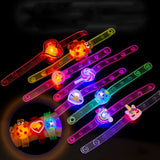12 Bracelets Halloween LED Lumineuses