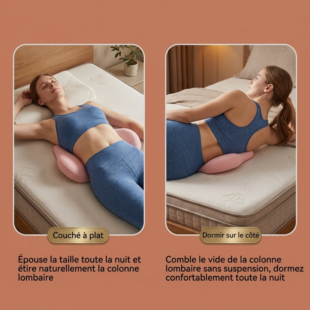 Coussin lombaire double usage bureau & lit