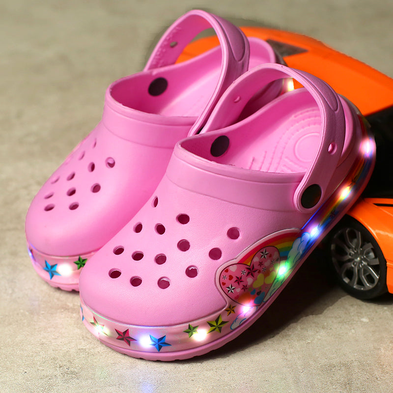SparkyCrocs - les sandales crocs enfant lumineuses