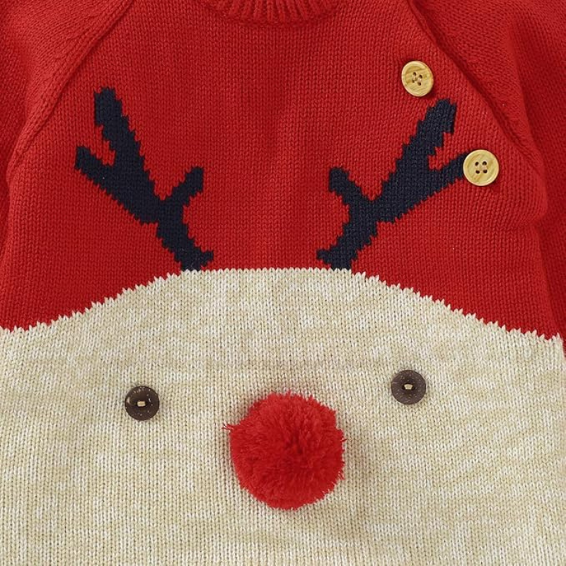 Combinaison Hiver Noël Bébé Laine