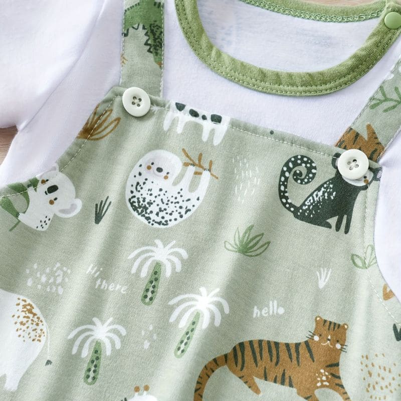 Salopette bébé avec t-shirt intégré | BabyZoo
