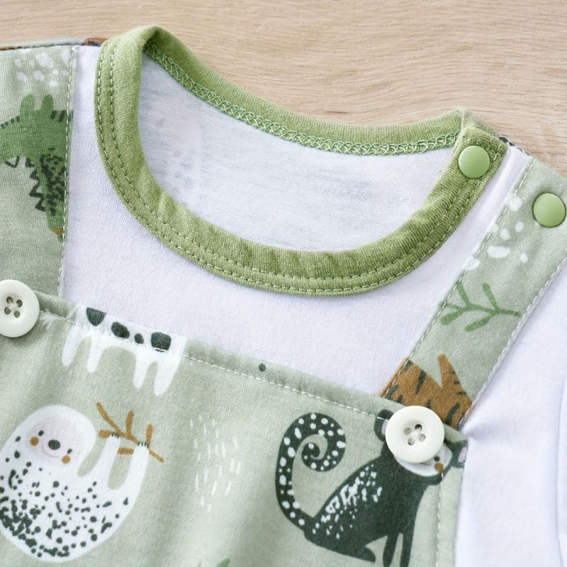 Salopette bébé avec t-shirt intégré | BabyZoo