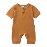 Combinaison Bébé Coton - Manches Courtes