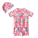 Maillot de bain bouée bébé et Bonnet