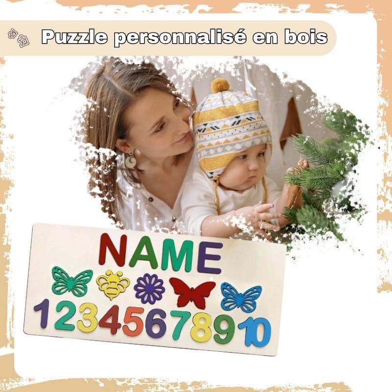 Puzzle personnalisé en bois | Mon Premier Puzzle