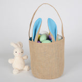 Panier en Jute de pâques Jute Oreille de Lapin