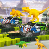 Circuit voiture dinosaure | DinoRace