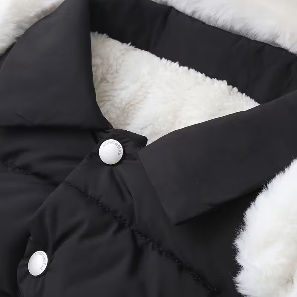 Combi-Pilote Bébé Hiver Ultra Chaude – avec Moufles, Chaussons et Chapka