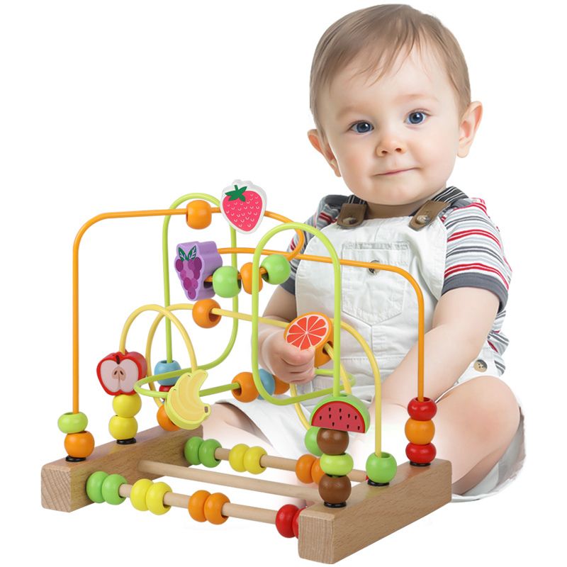 Labyrinthe en bois bébé | BabyMaze