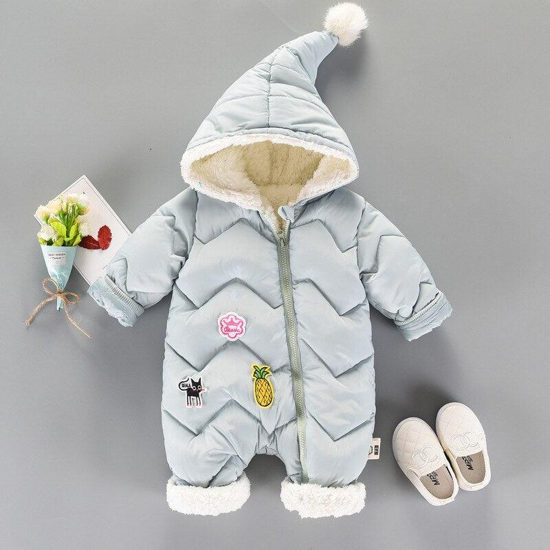 Combinaison hiver avec capuche pour bébé