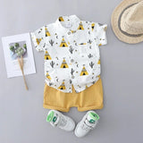 Ensemble pour bébé garçon - Chemise et Short | TippiSet
