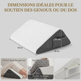 Cale sous-genoux à mémoire de forme