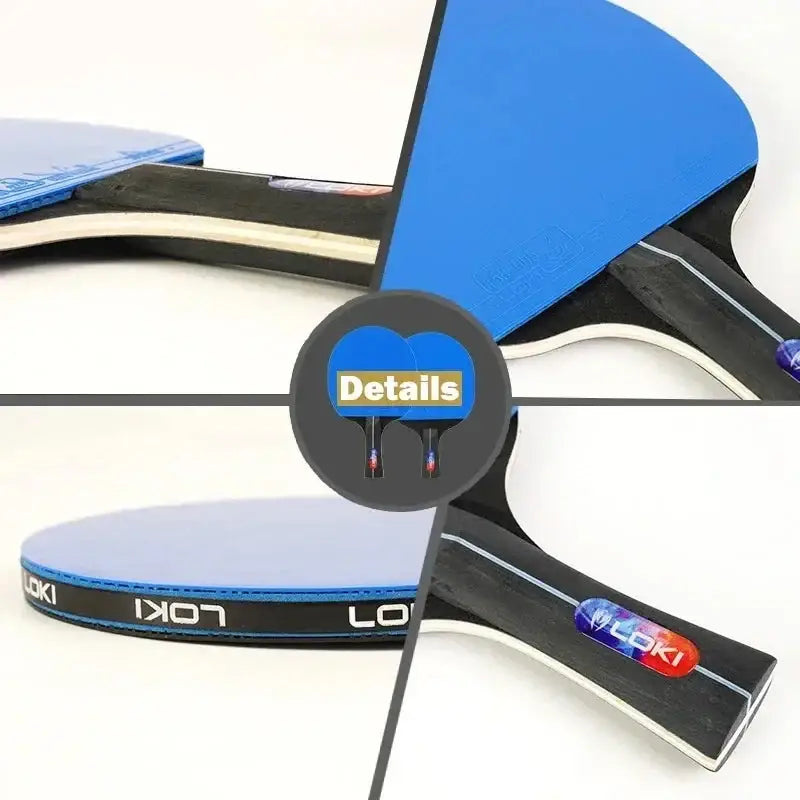 2 Raquettes de Tennis de Table