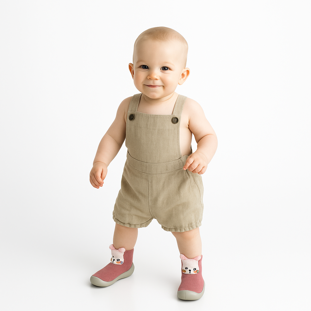 Chaussure bebe de marche à motifs d'animaux | ZooSteps