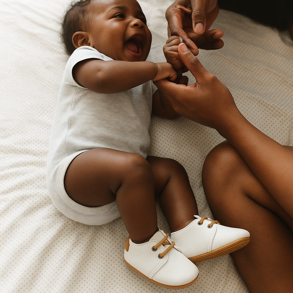 Chaussures en Cuir pour Bébé
