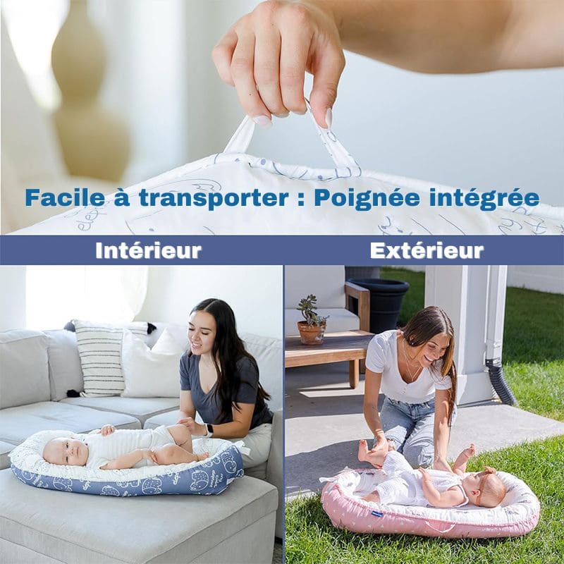 Réducteur de Lit Bébé - Sécurité et Confort | DreamCocoon