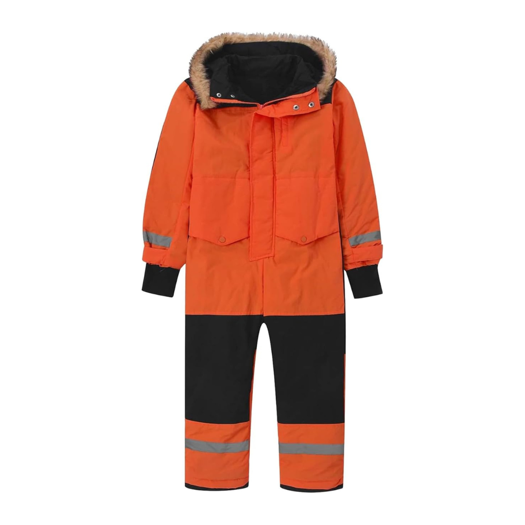 Combinaison de Ski Enfant avec Capuche Fourrure - Snowboo