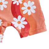 Baby Girl Swimsuit with Cap - Lindsay