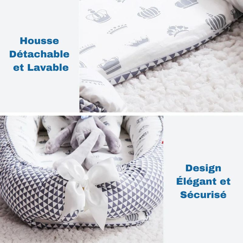 Réducteur de Lit Bébé - Sécurité et Confort | DreamCocoon