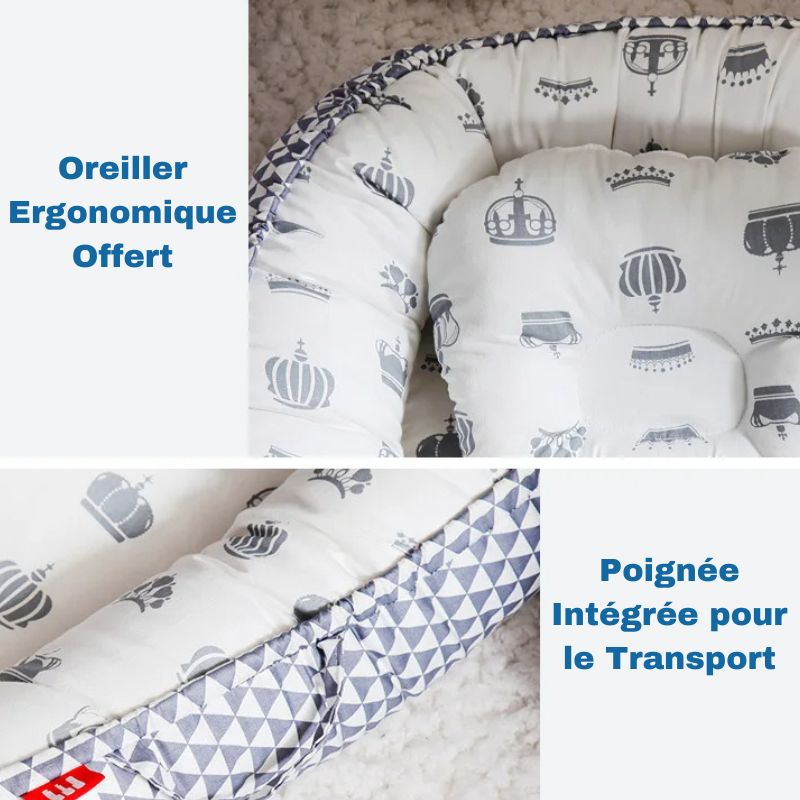 Réducteur de Lit Bébé - Sécurité et Confort | DreamCocoon