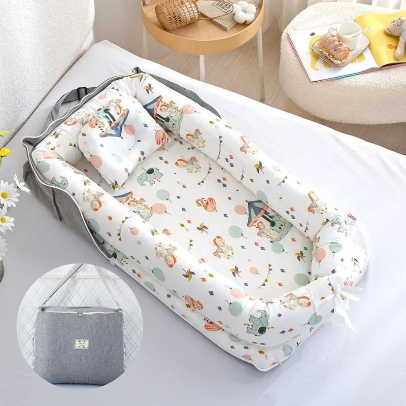Réducteur de Lit Bébé - Berceau de Voyage | FlexiNest