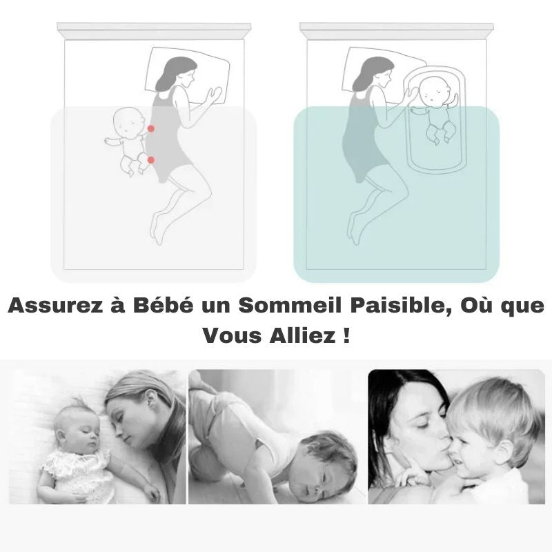 Réducteur de Lit Bébé - Berceau de Voyage | FlexiNest