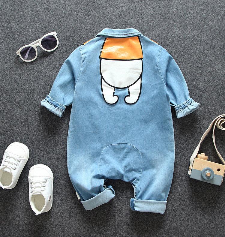 Combinaison en jean pour bébé