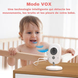Babyphone caméra longue portée | SafeWatch
