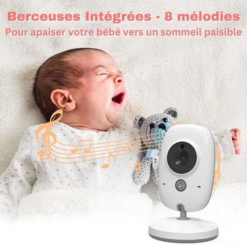 Babyphone caméra longue portée | SafeWatch