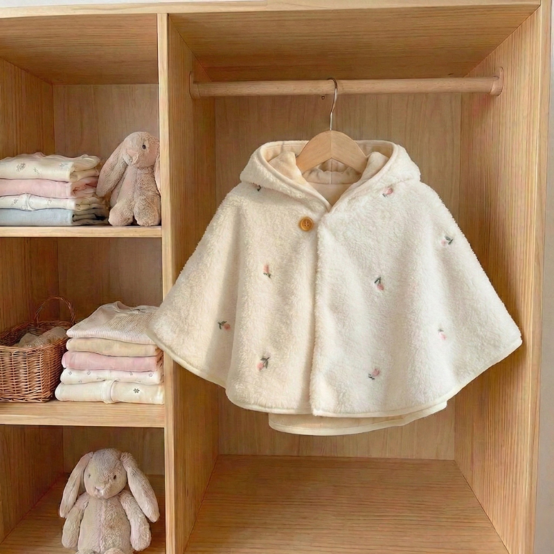 Manteau Cape Polaire Porte-Bébé