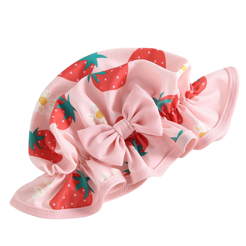 Maillot de Bain Bébé Fille avec Chapeau