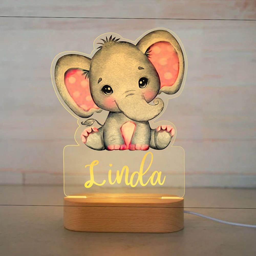 Veilleuse bébé personnalisée | LumiPhant