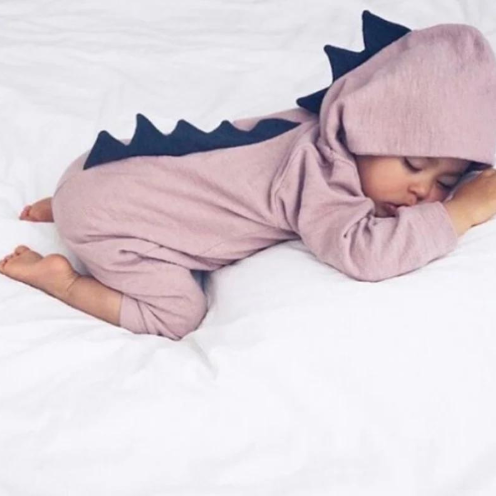 Combinaison mi-saison bébé dinosaure