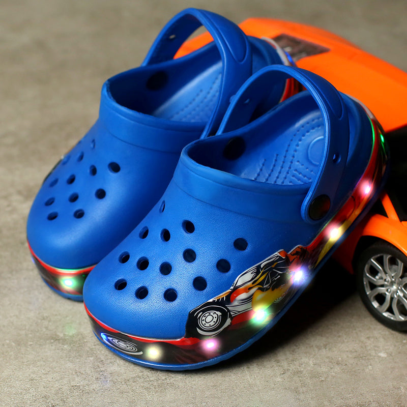 SparkyCrocs - les sandales crocs enfant lumineuses