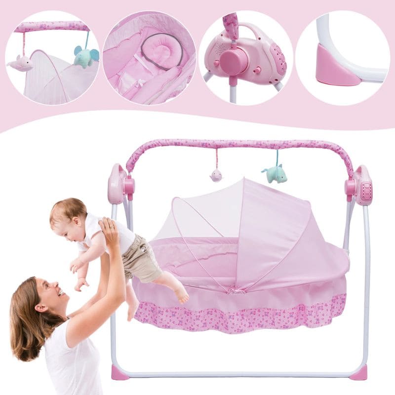 Berceau Bébé Électrique - Confort et Modernité | CalmNest