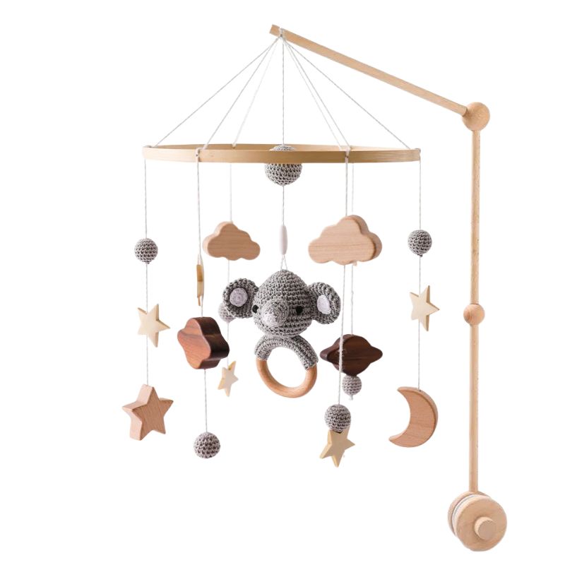 Mobile Bébé en Bois | EcoDream