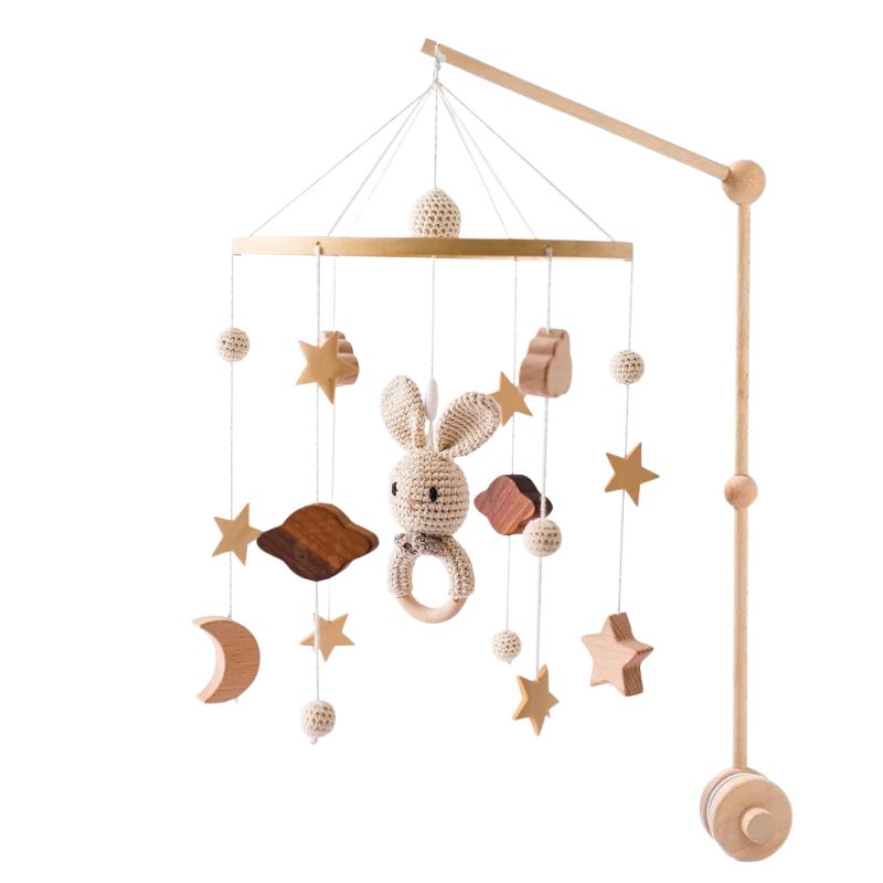 Mobile Bébé en Bois | EcoDream