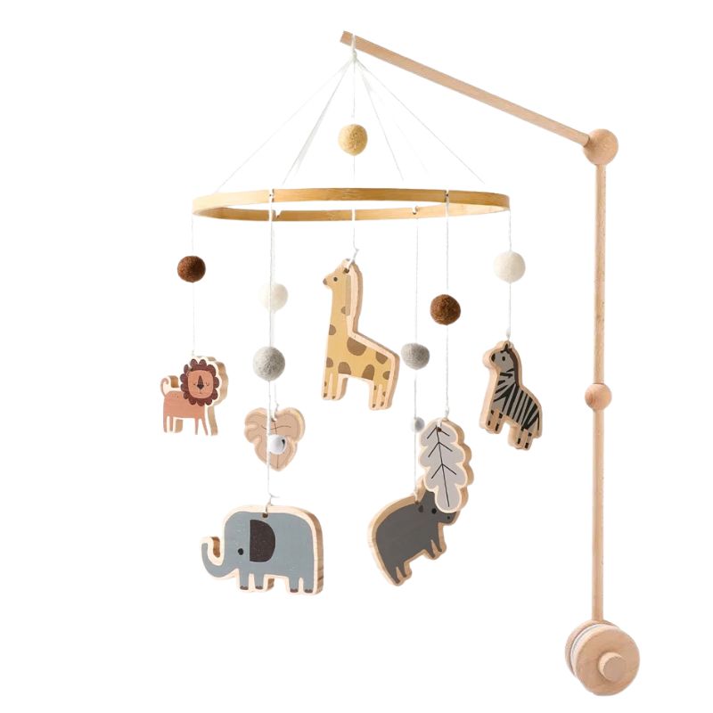 Mobile Bébé en Bois | EcoDream