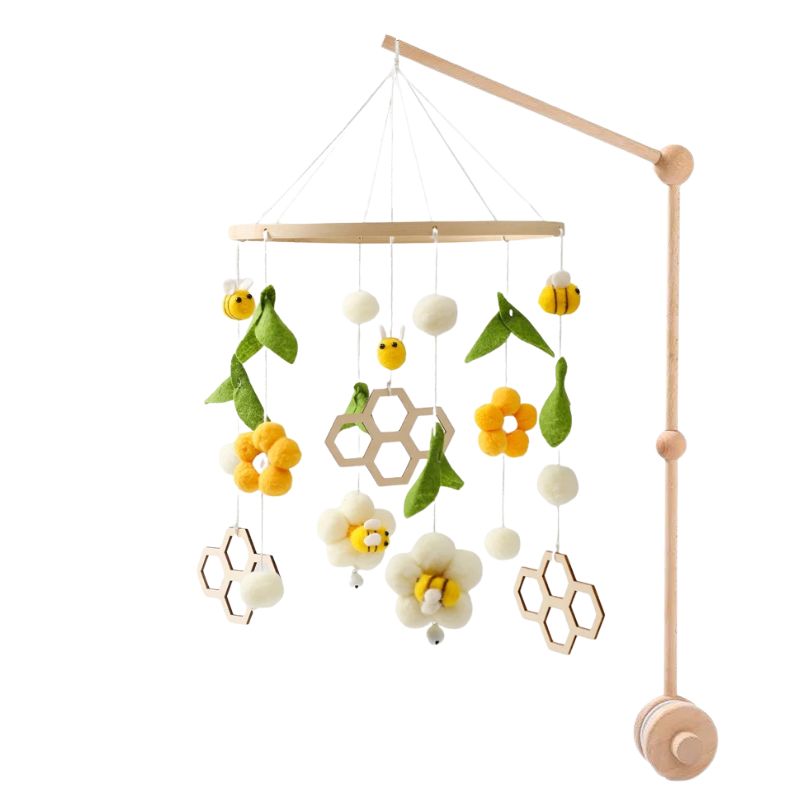 Mobile Bébé en Bois | EcoDream