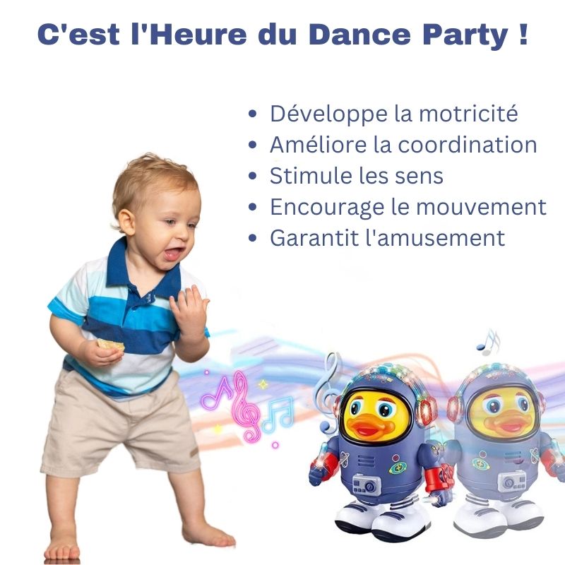 Jouet d'Éveil Bébé Canard Dansant | StarDuck