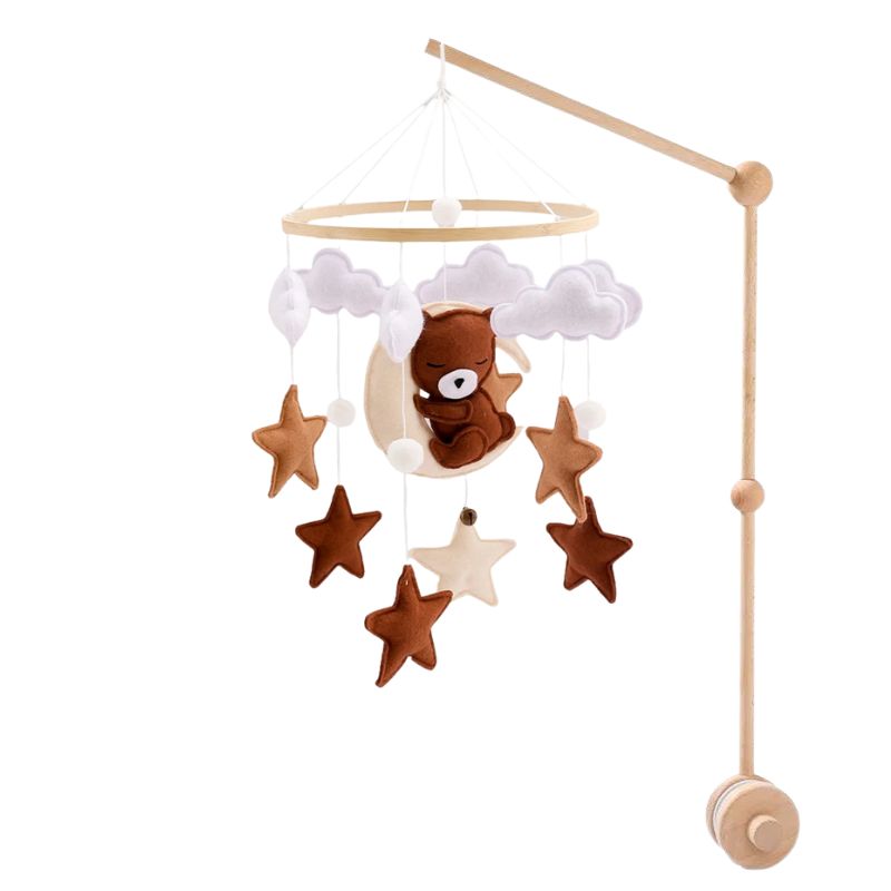 Mobile Bébé en Bois | EcoDream