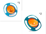 Bol Twirlie-Tots 360° Anti-Renversement Gyro (Récipient à Snacks Défiant la Gravité)